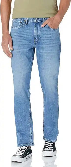 Walmart Men's Levi's 514 Straight Fit Flex Jeans Color: Everyday Indigo Adv Size: 32X32 offer