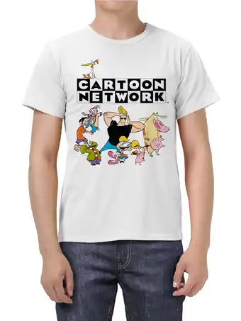 Walmart Cartoon Network Men's & Big Men's Multi Character Graphic Tee Shirt, Sizes S-3XL offer