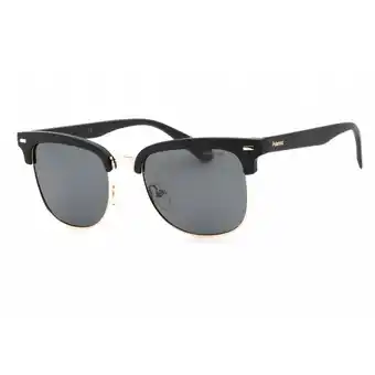 Walmart Polaroid Sunglasses PLD 4121/S 003 M9 Matte Black Grey Polarized offer