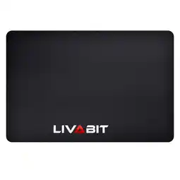 Walmart Livabit 11'' x 17'' Soft Polyester Top Gun Mat, Black offer