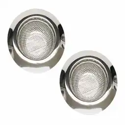 Walmart Keeney K820-33 Two-Pack Anti-Clogging Kitchen Sink Strainers, Stainless Steel offer