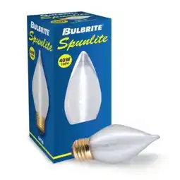 Walmart Bulbrite 861979 Pack Of (25) 40 Watt Dimmable C15 Medium (E26) Incandescent Bulbs - Satin offer