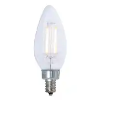 Walmart Bulbrite 861412 Pack Of (4) 2.5 Watt Dimmable B11 Candelabra (E12) Led Bulbs - Clear offer