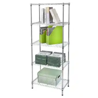 Walmart 5-Tier Wire Shelving Unit Storage Rack Shelf offer