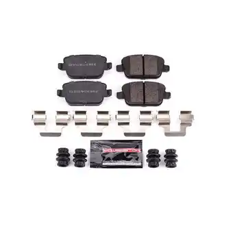 Walmart Power Stop Rear Z23 Evolution Carbon-Fiber Ceramic Brake Pads Z23-1314 offer