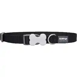Walmart Red Dingo Classic Black Dog Collar, Small offer