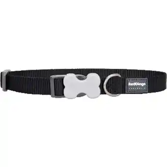 Walmart Red Dingo Classic Black Dog Collar, Small offer