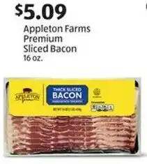 Aldi Appleton Farms Premium Sliced Bacon offer