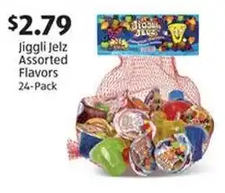 Aldi Jiggli Jelz Assorted Flavors offer