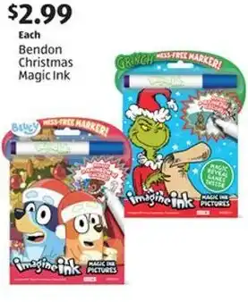 Aldi Bendon Christmas Magic Ink offer