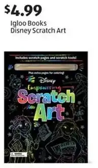 Aldi Igloo Books Disney Scratch Art offer