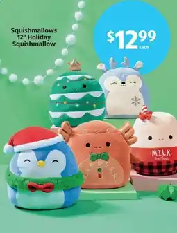 Aldi Squishmallows 12" Holiday Squishmallow offer