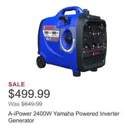 Costco A-iPower 2400W Yamaha Powered Inverter Generator offer