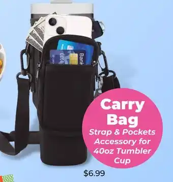 Showcase US Strap & Pockets Accessory for Tumbler Cup offer