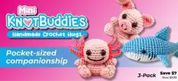 Showcase US Mini KNOT Buddies Handmade Crochet Hugs offer