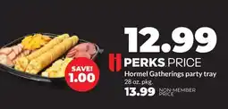 Hy-Vee Hormel Gatherings party tray offer