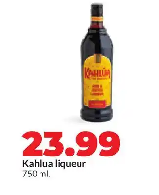 Hy-Vee Kahlua liqueur offer