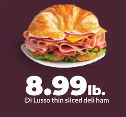 Hy-Vee Di Lusso thin sliced deli ham offer