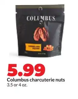 Hy-Vee Columbus charcuterie nuts offer