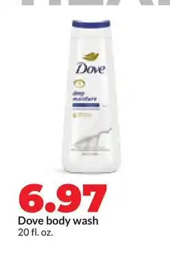 Hy-Vee Dove body wash offer