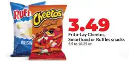 Hy-Vee Frito-Lay Cheetos, Smartfood or Ruffles snacks offer