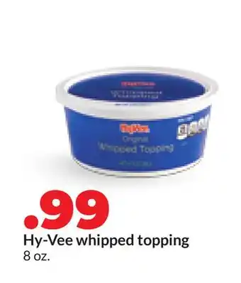 Hy-Vee Hy-Vee whipped topping offer