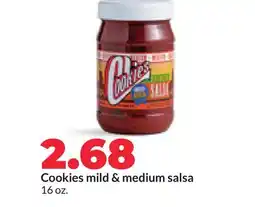 Hy-Vee Cookies mild & medium salsa offer