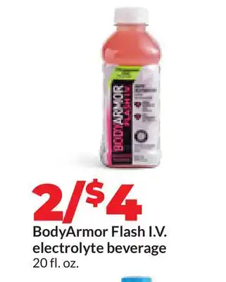 Hy-Vee BodyArmor Flash I. V. electrolyte beverage offer