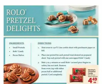Albertsons Hershey's Christmas Candy Select Varieties offer