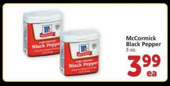 Albertsons Mccormick Black Pepper offer