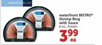 Albertsons Waterfront Bistro Shrimp Ring With Sauce offer