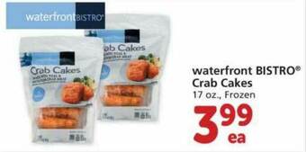 Albertsons Waterfront Bistro Crab Cakes offer