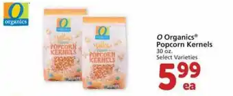 Albertsons O Organics Popcorn Kernels Select Varieties offer