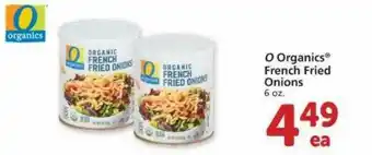 Albertsons O Organics French Fried Onions offer