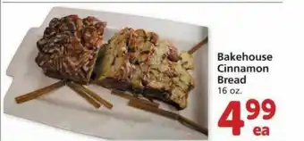 Albertsons Bakehouse Cinnamon Bread offer