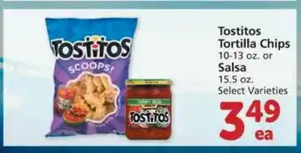 Albertsons Tostitos Tortilla Chips Or Salssa Select Varieties offer