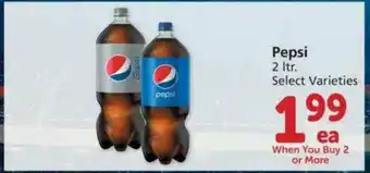 Albertsons Pepsi Select Varieties offer