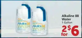 Albertsons Alkaline 88 Water 1 Gallon offer