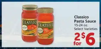 Albertsons Classico Pasta Sauce Select Varieties offer