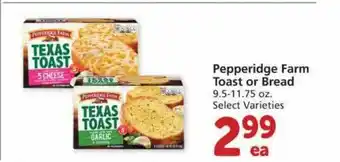 Albertsons Pepperidge Farm Toast Or Bread Select Varieties offer