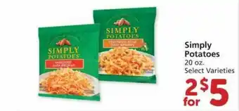 Albertsons Simply Potatoes Select Varieties offer