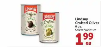 Albertsons Lindsay Crafted Olives Select Varieties offer