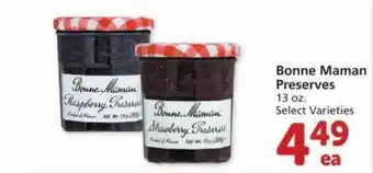 Albertsons Bonne Maman Preserves Select Varieties offer