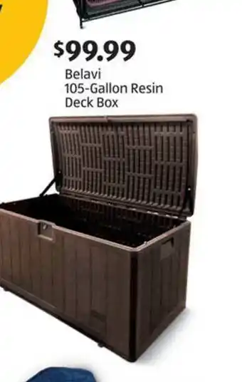 Aldi Belavi 105-gallon Resin Deck Box offer