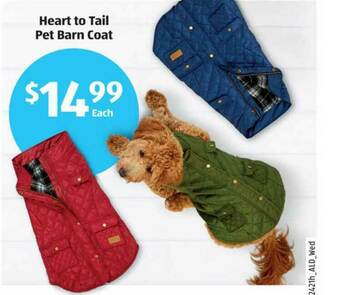Heart To Tail Pet Barn Coat
