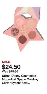 Ulta Beauty Urban Decay Cosmetics Moondust Space Cowboy Glitter Eyeshadow Palette - Limited Edition offer