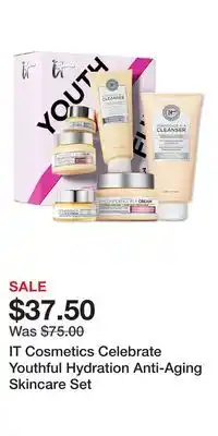 Ulta Beauty IT Cosmetics Celebrate Youthful Hydration Anti-Aging Skincare Set offer