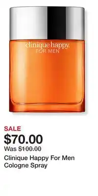 Ulta Beauty Clinique Happy For Men Cologne Spray offer