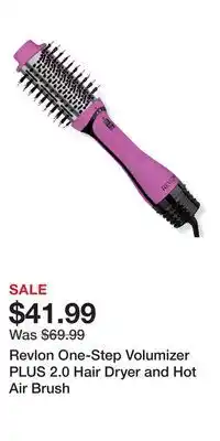 Ulta Beauty Revlon One-Step Volumizer PLUS 2.0 Hair Dryer and Hot Air Brush offer