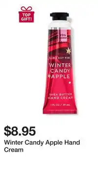 Bath & Body Works Winter Candy Apple Hand Cream offer